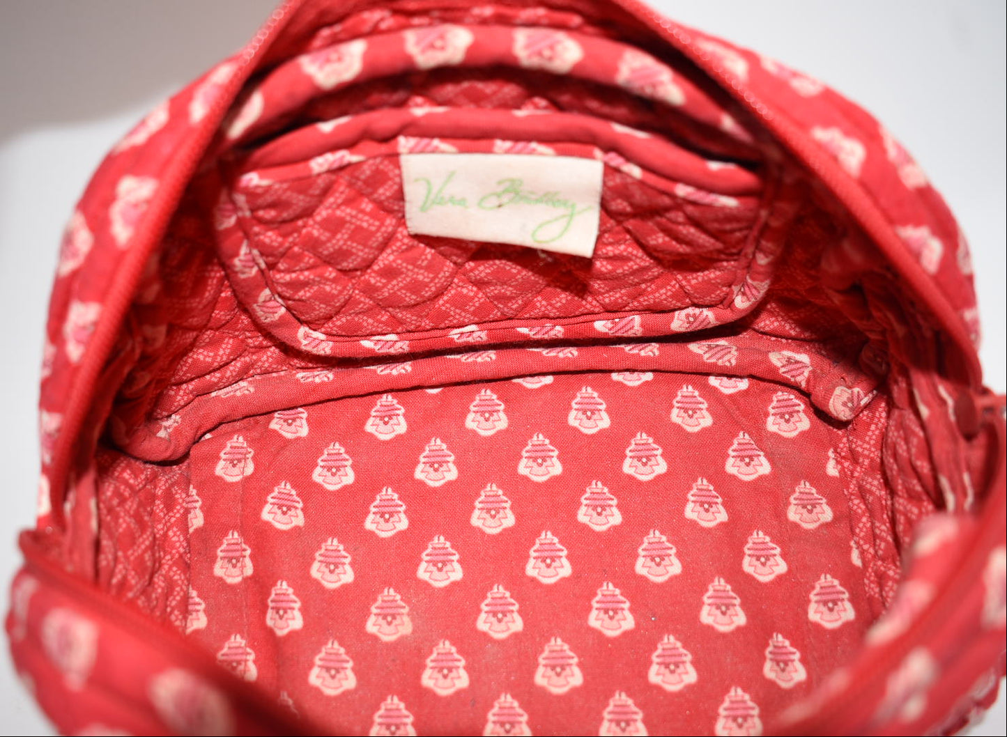 Vera Bradley Mini Tote Bag in "Nantucket Red" Pattern
