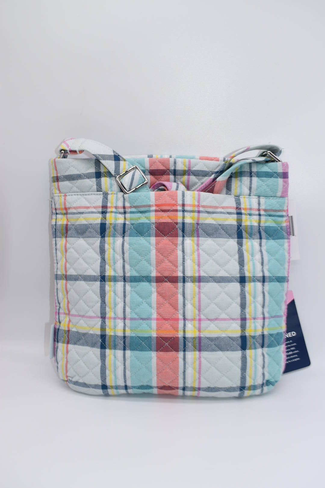 Vera Bradley Triple Zip Crossbody Bag in "Pastel Paisley" Pattern