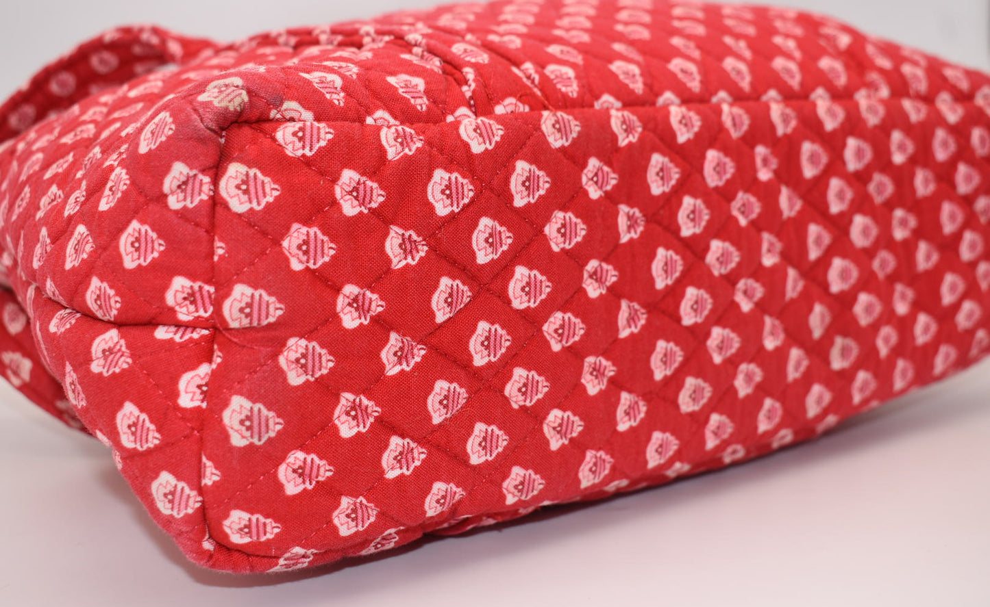 Vera Bradley Large Betsy Shoulder Tote Bag in "Nantucket Red" Pattern