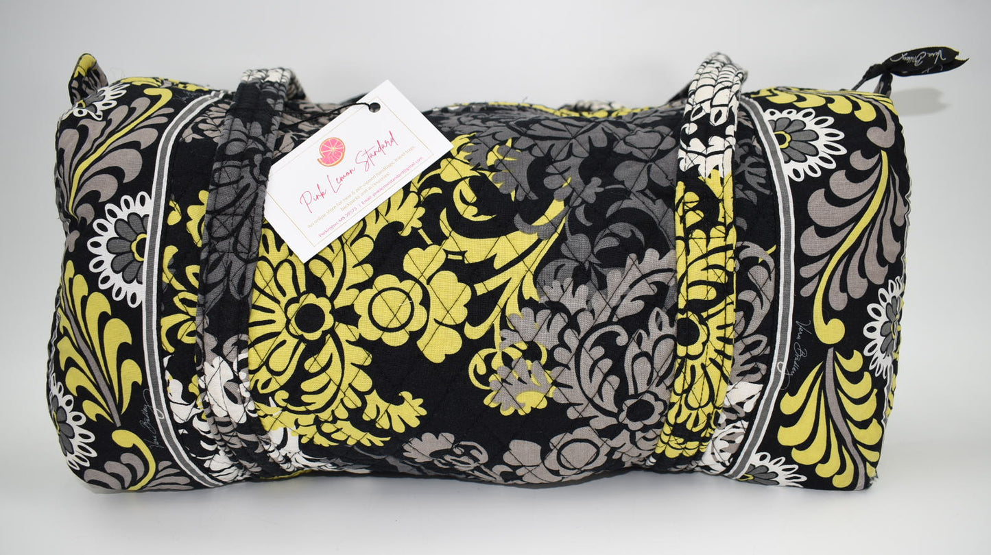 Vera Bradley Medium Duffel Bag in "Baroque" Pattern