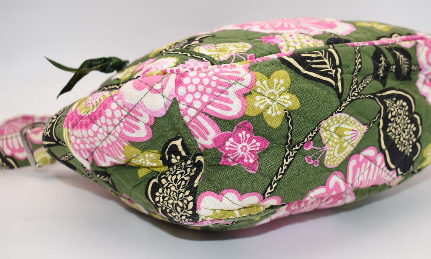 Vera Bradley On-the-Go Crossbody Bag in "Olivia Pink" Pattern