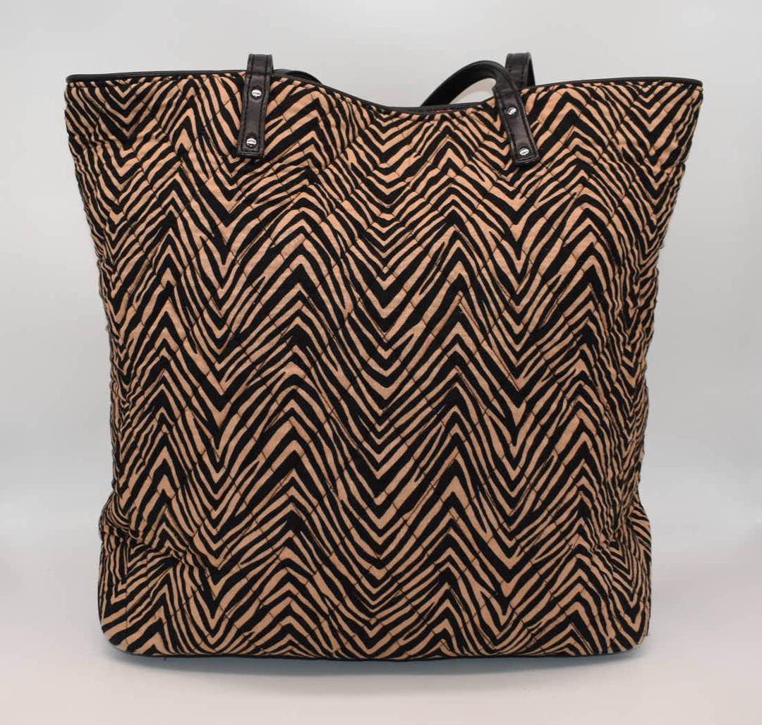Vera Bradley Everyday Tote Bag in "Tiger Print" Pattern