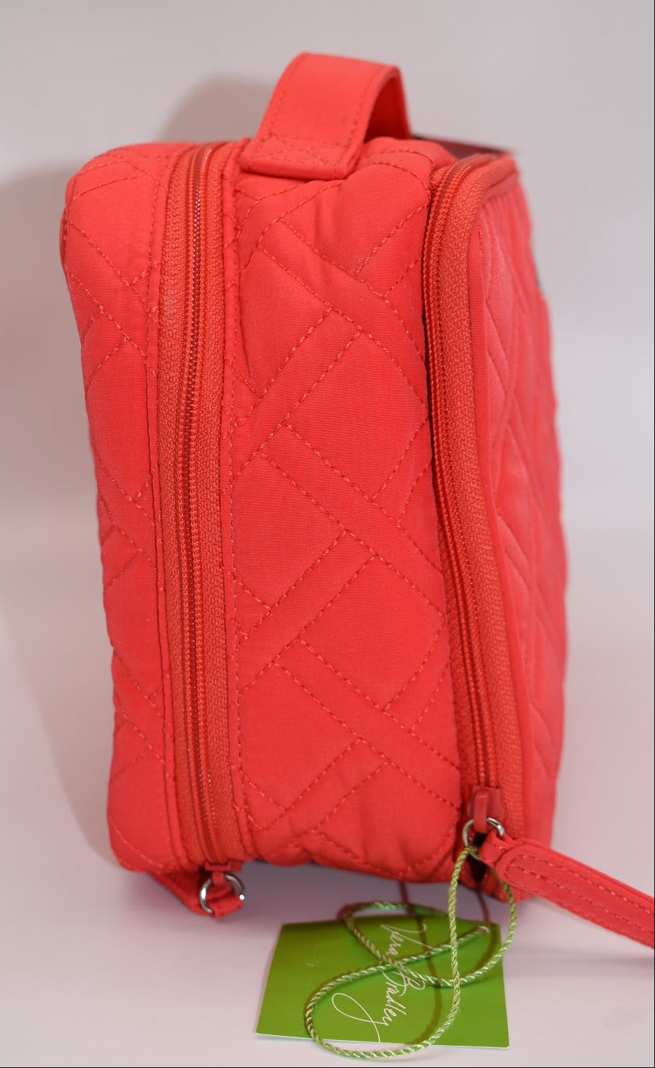 Vera Bradley Large Microfiber Blush & Brush Cosmetic Bag in "Canyon Sunset"