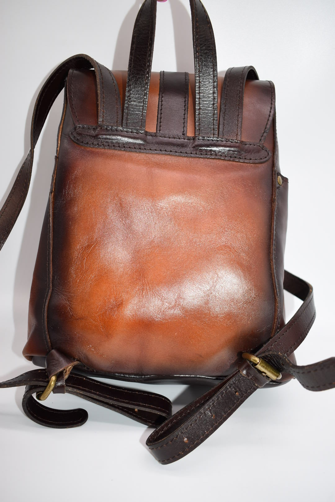 Patricia Nash Aberdeen Backpack in Stained Veg Tan