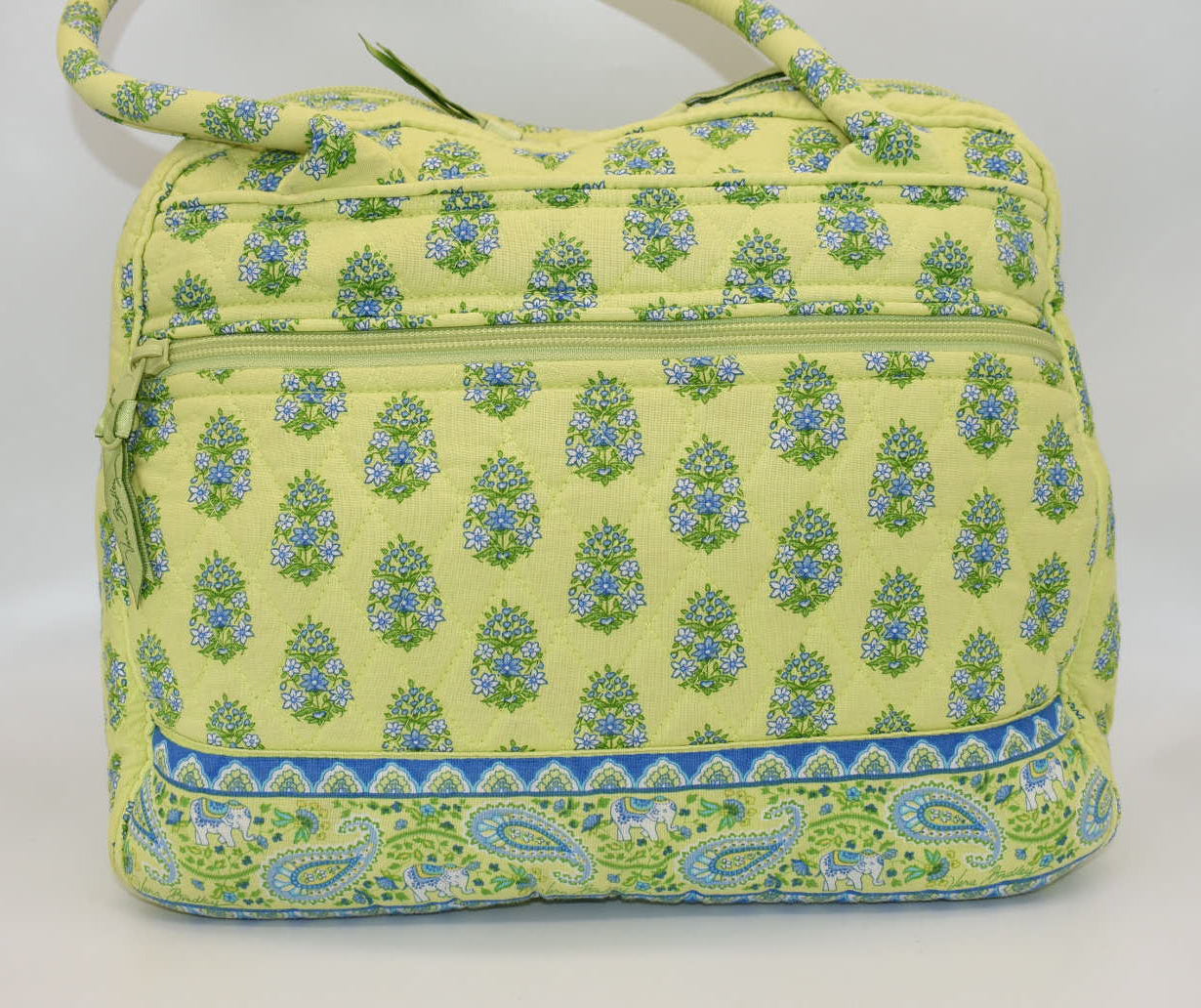 Vera Bradley Bowler Satchel Bag in "Citrus" Pattern