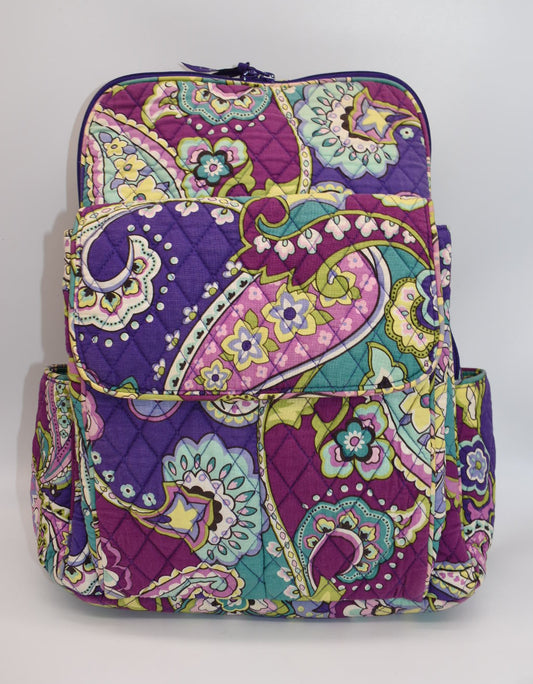 Vera Bradley Ultimate Quilted Cotton Backpack in "Heather" Pattern