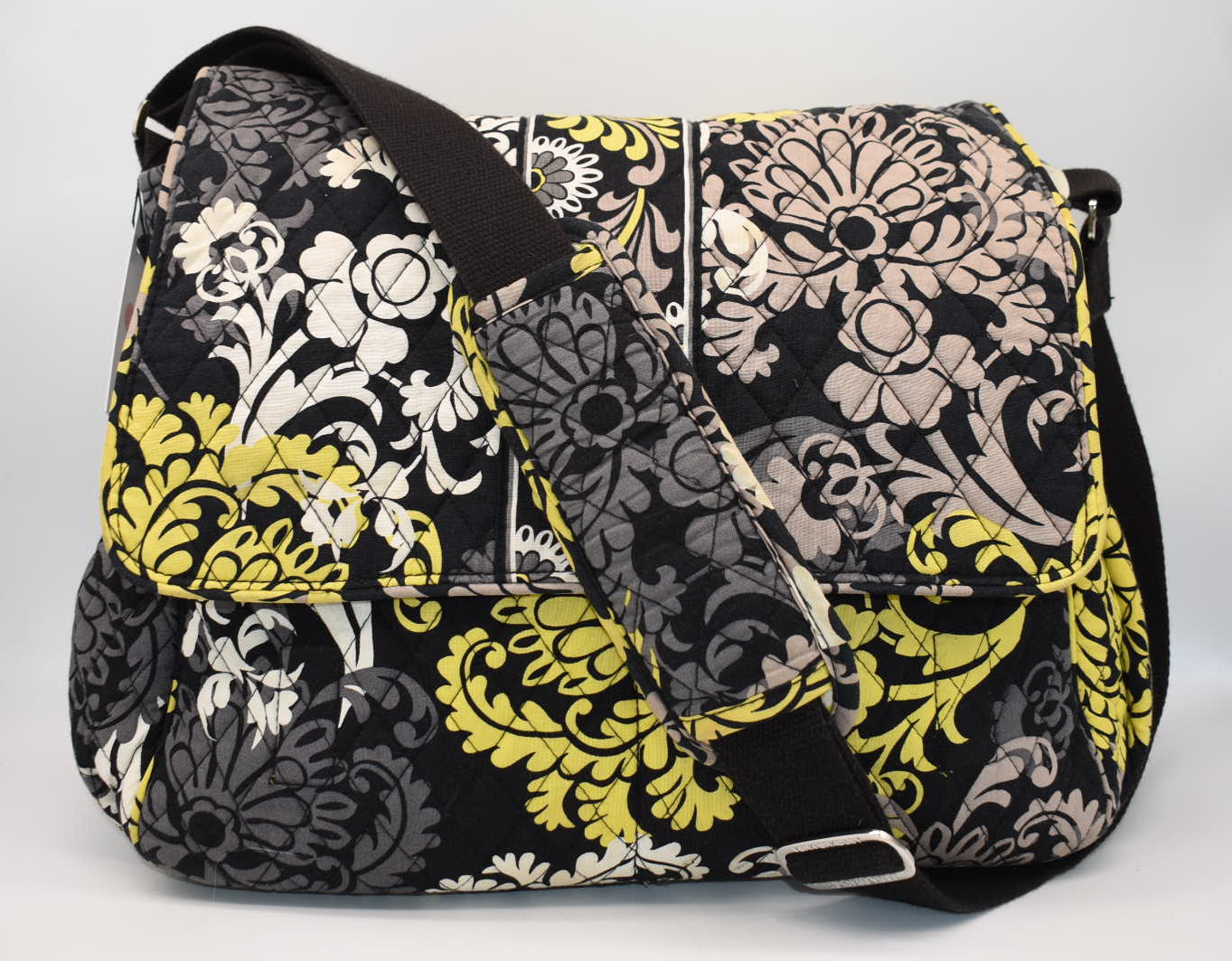 Vera Bradley Messenger Baby Bag in "Baroque" Pattern