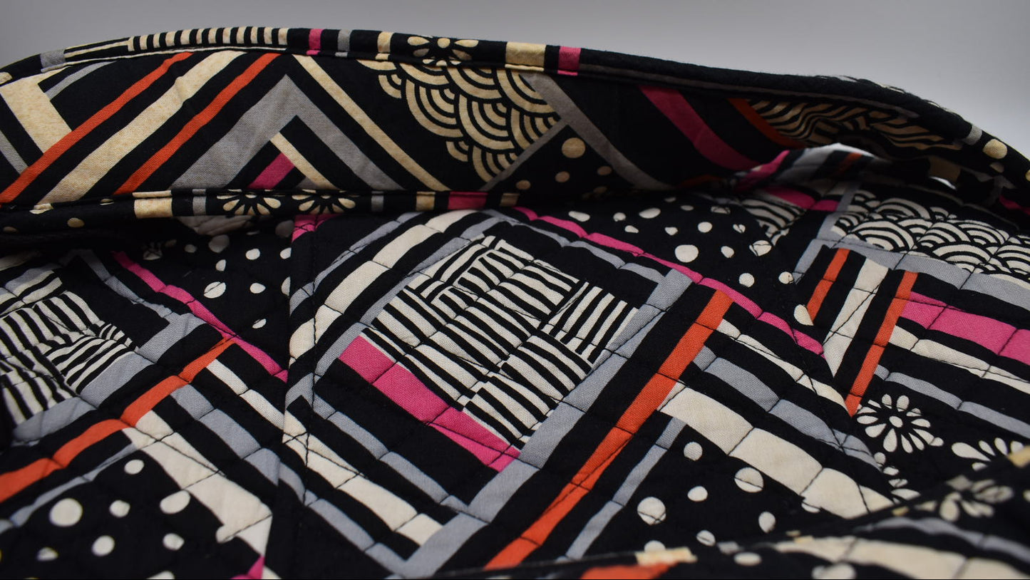 Vera Bradley Campus Tech Backpack in "Northern Stripes" Pattern