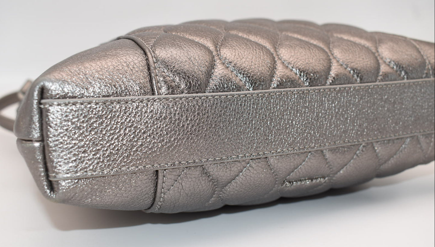 Vera Bradley Quilted Leather Molly Crossbody Bag in "Caspian Sea"