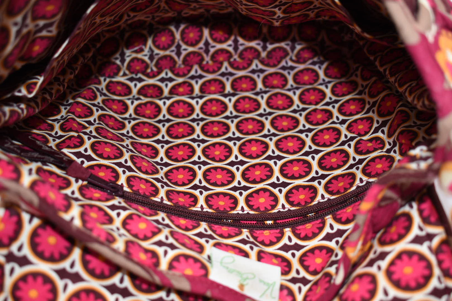 Vera Bradley Saddle Up Crossbody Bag in "Carnaby" Pattern