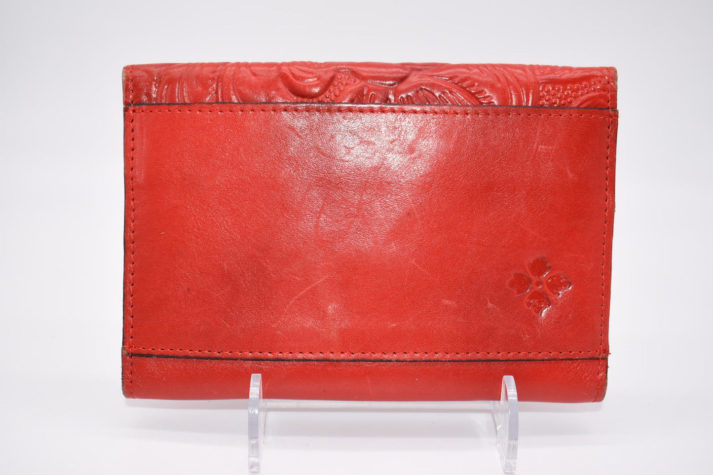 Patricia Nash Colli Wallet in Tooled Red Rose