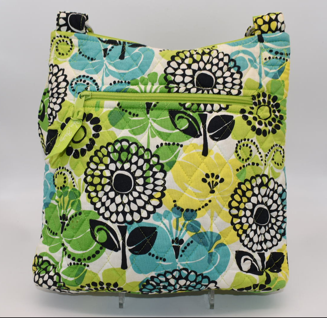 Vera Bradley Hipster Crossbody Bag in "Limes Up" Pattern