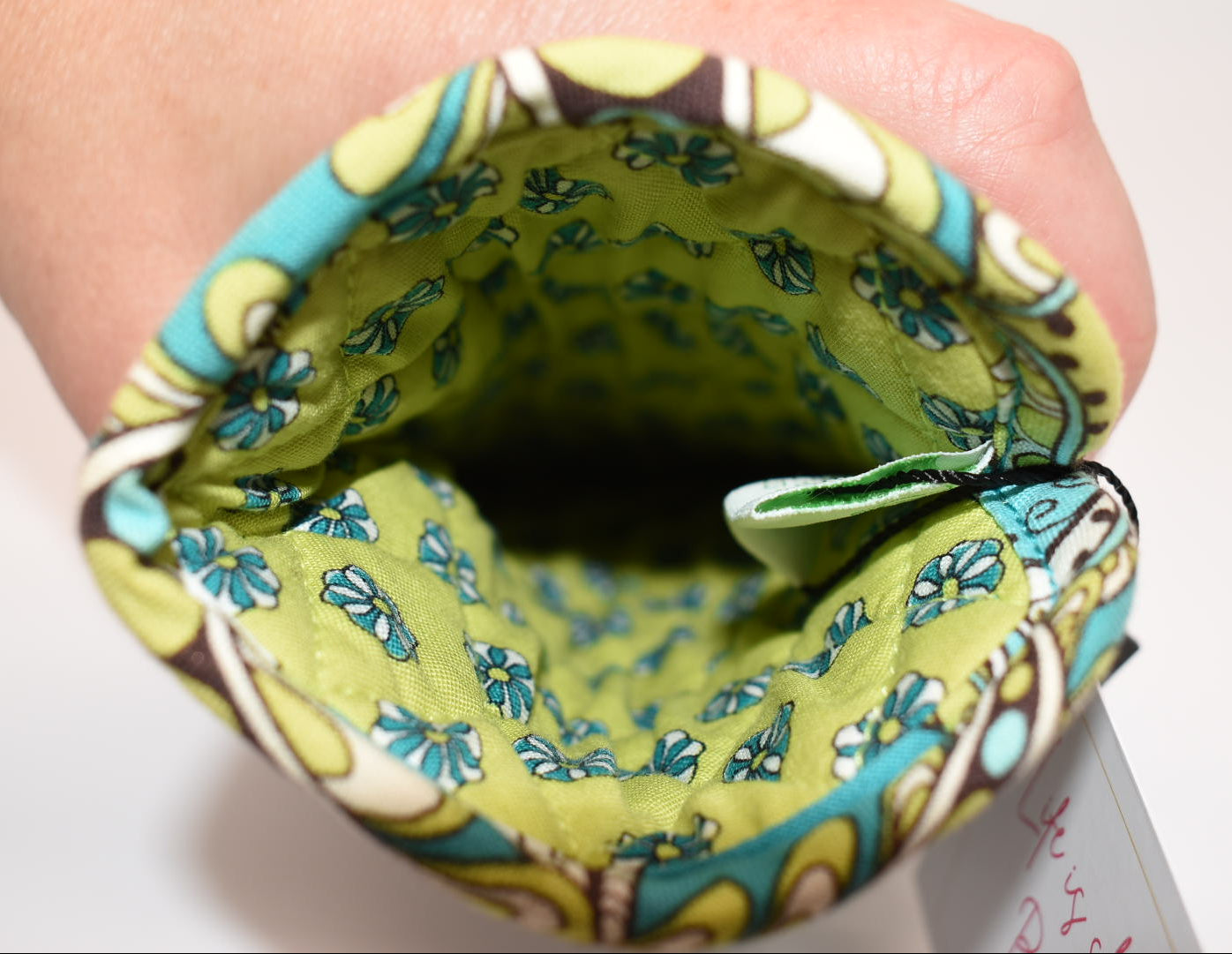 Vera Bradley Soft Eyewear Sleeve in "Peacock" Pattern