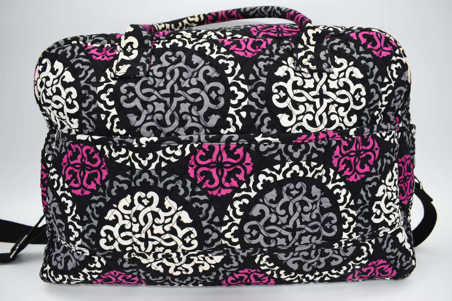 Vera Bradley Weekender Travel Bag in Canterberry Magenta Pattern
