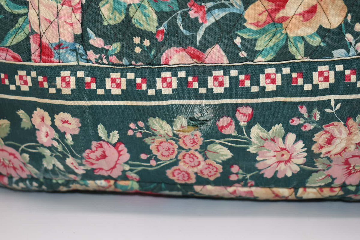 Vintage Vera Bradley Large Vera Tote Bag in "Springtime" Pattern