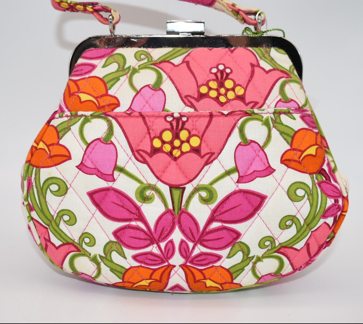 Vera Bradley Mini Frame Bag in "Lilli Bell" Pattern