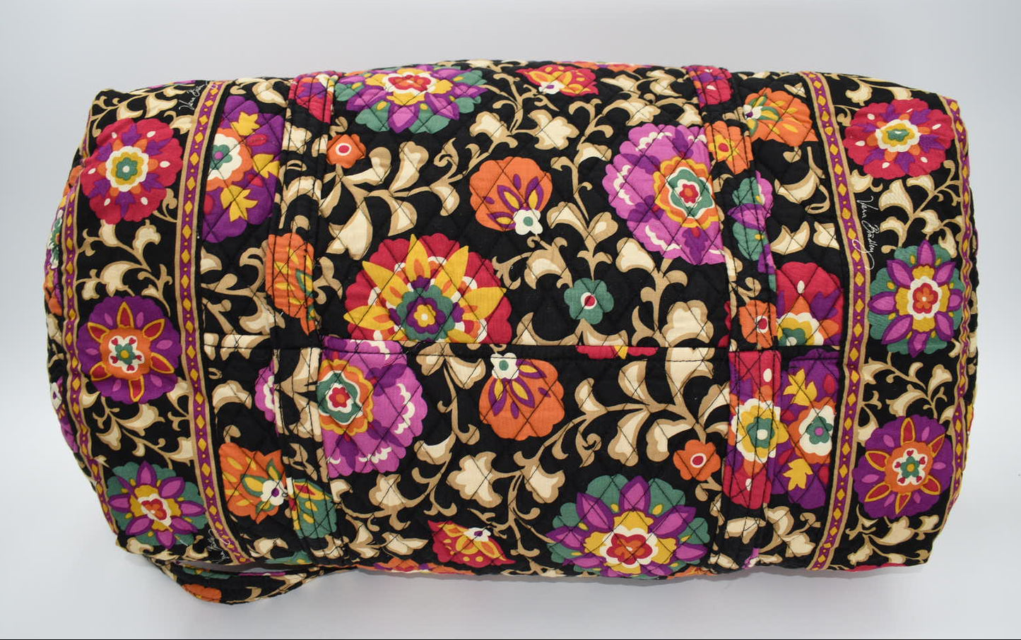 Vera Bradley Large Duffel Bag in "Suzani" Pattern