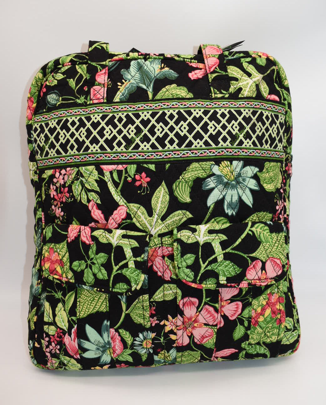 Vera Bradley Commuter / Work Tote Bag in "Botanica" Pattern