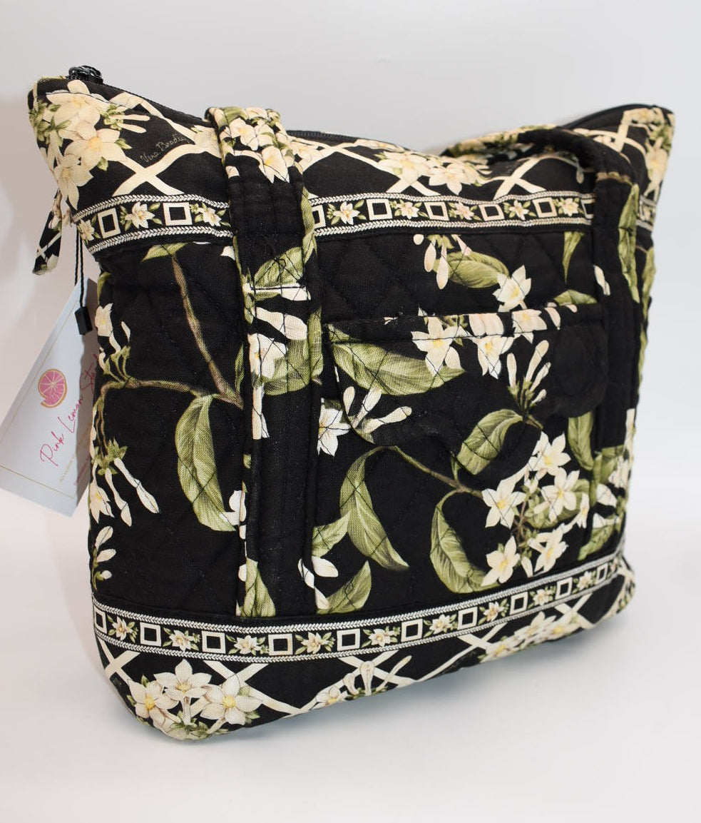 Vera Bradley Small Villager Tote Bag in "Jasmine" Pattern