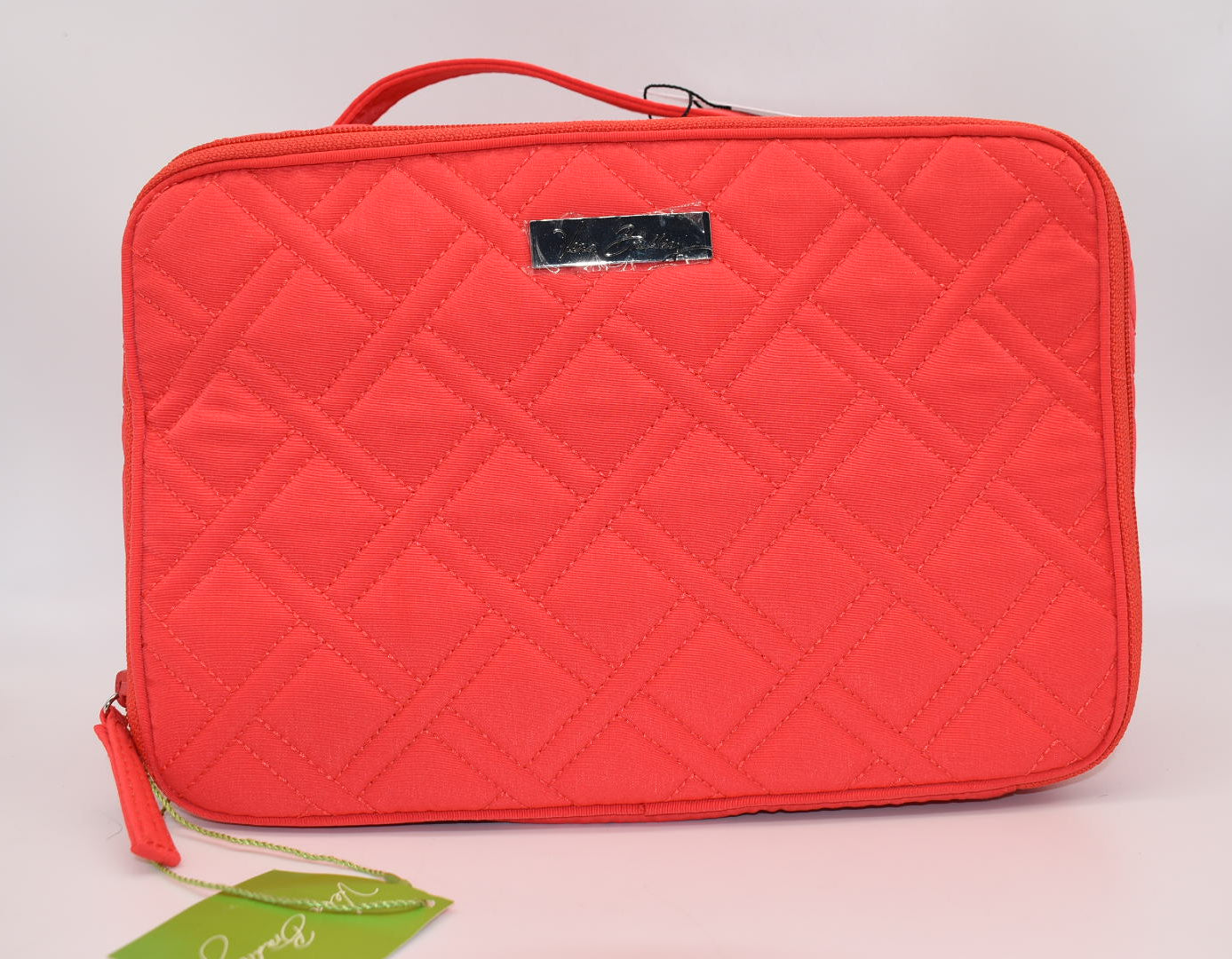 Vera Bradley Large Microfiber Blush & Brush Cosmetic Bag in "Canyon Sunset"