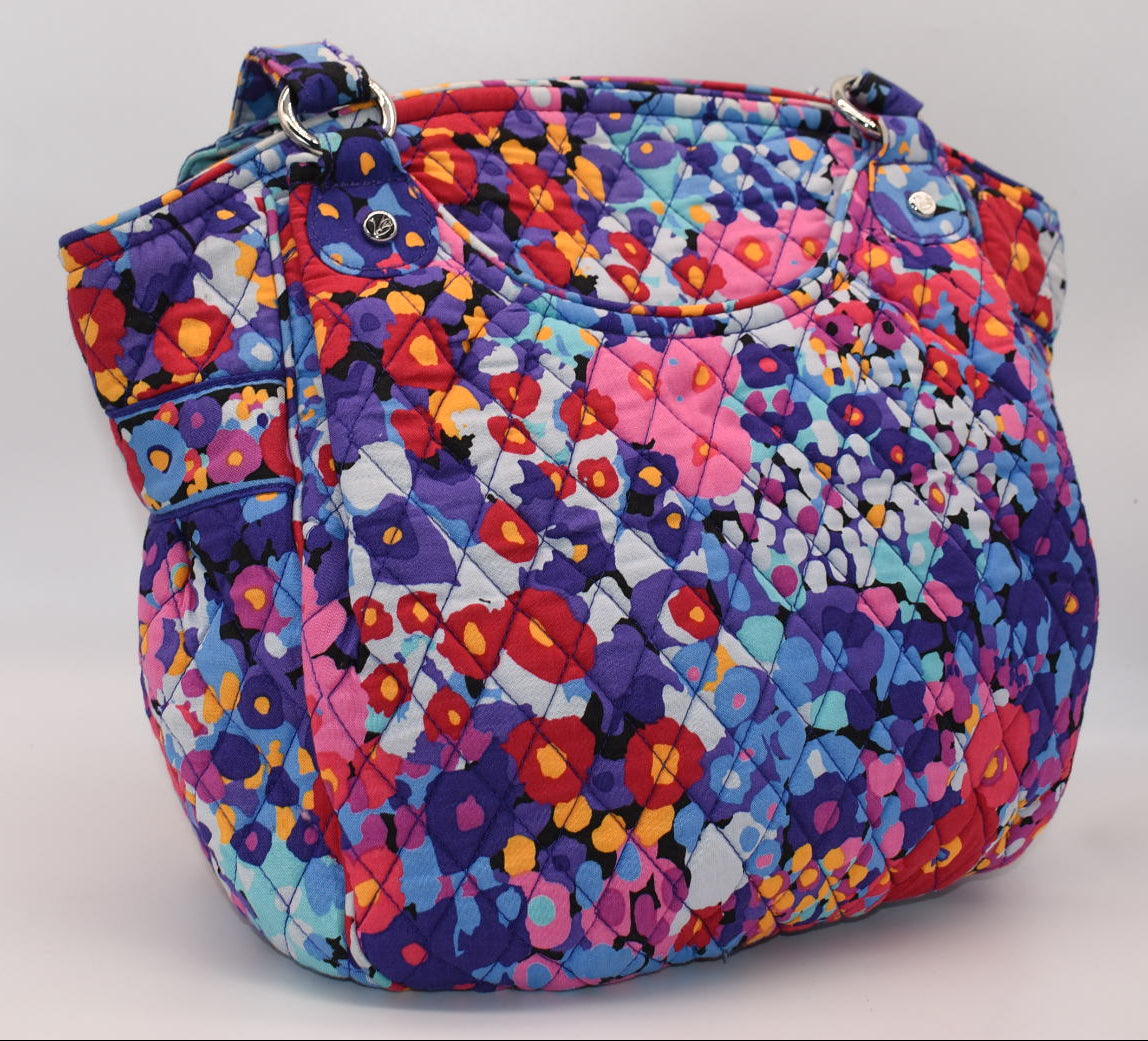 Vera Bradley Glenna Shoulder Bag in "Impressionista" Pattern