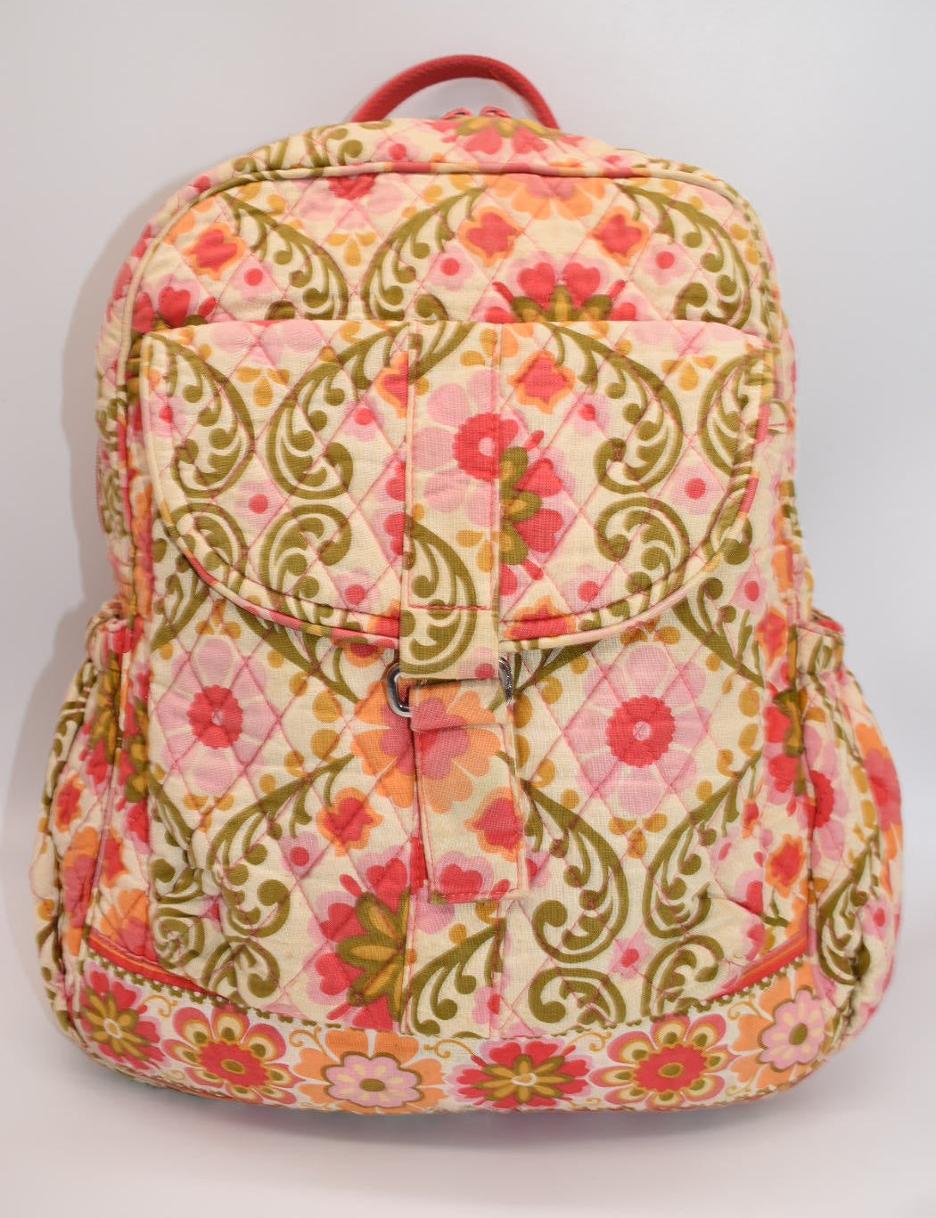 Vera Bradley Small Backpack in "Folkloric" Pattern