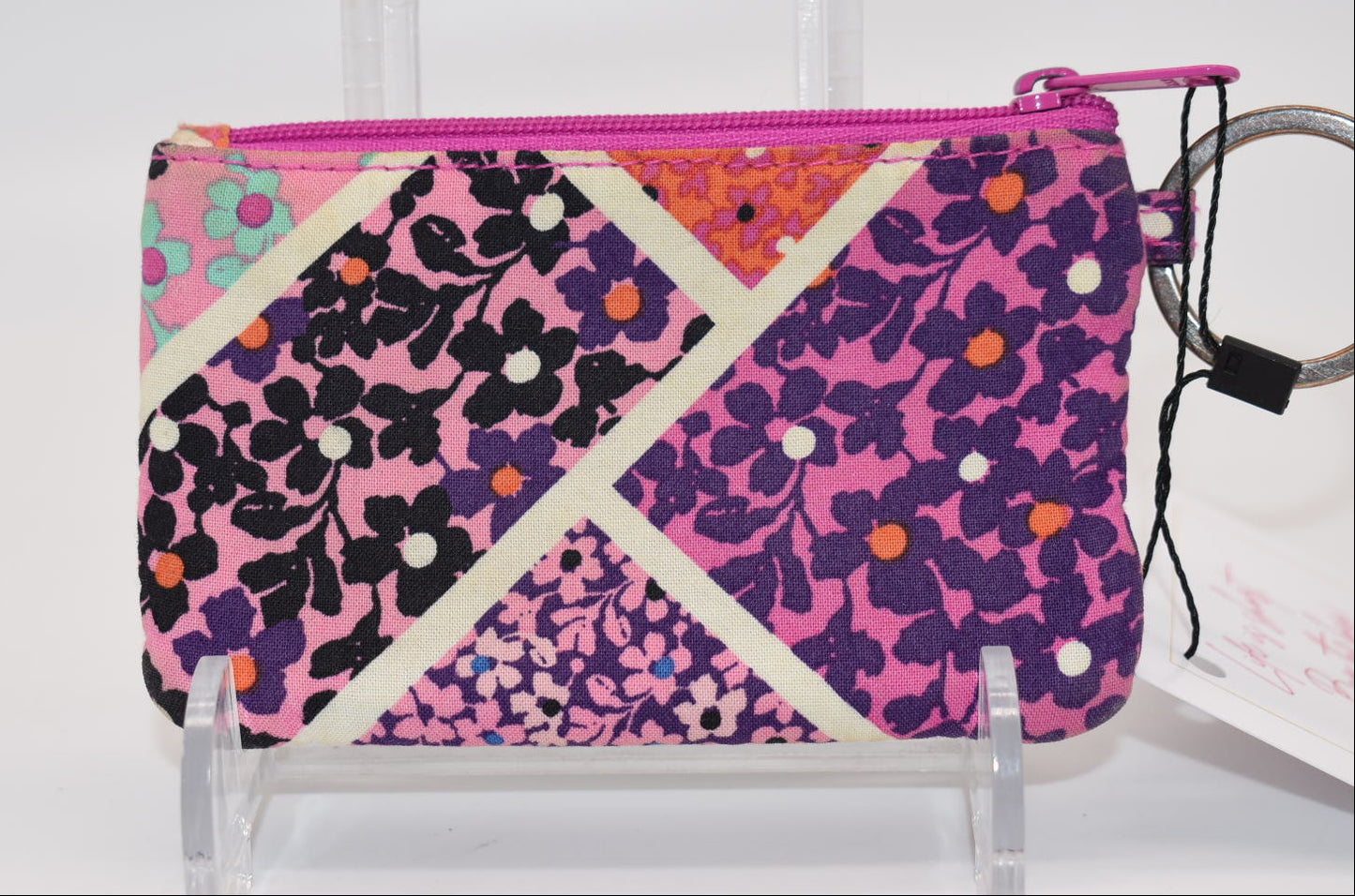 Vera Bradley Zip ID Case in "Modern Medley" Pattern