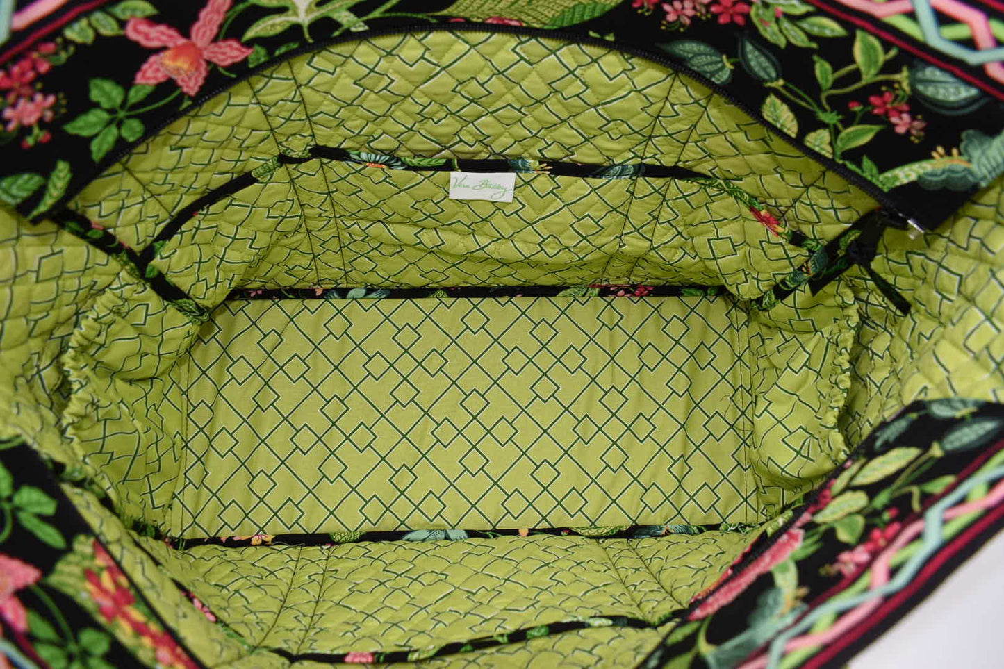 Vera Bradley Get Carried Away Tote Bag in "Botanica" Pattern