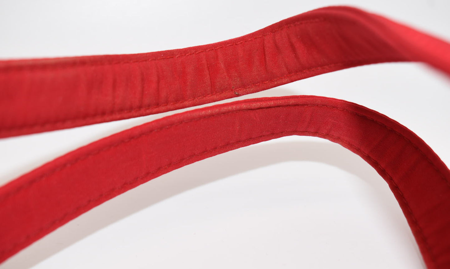 Vera Bradley Microfiber Turnlock Tote Bag in Fire Red