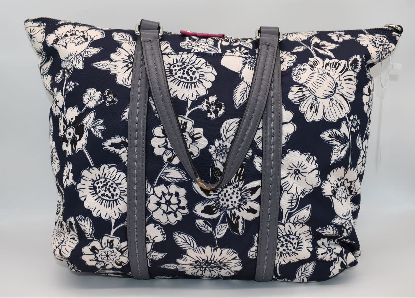 Vera Bradley Midtown Small Tote in "Midnight Floral" Pattern
