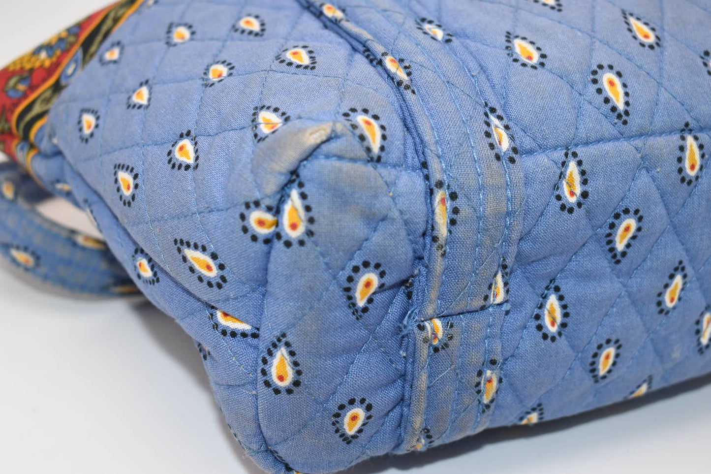 Vera Bradley Paddy Tote Bag in "French Blue Paisley" Pattern