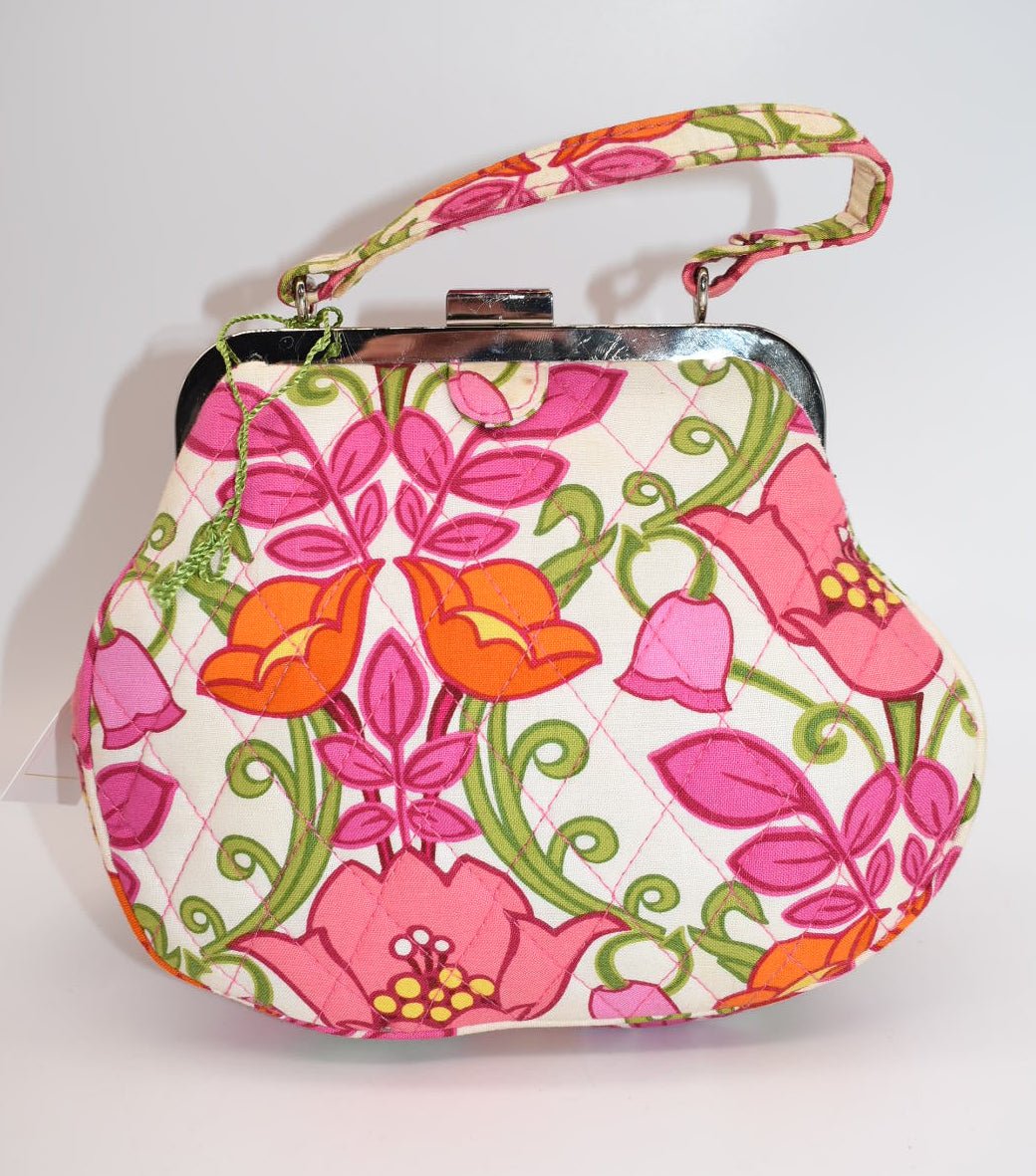 Vera Bradley Mini Frame Bag in "Lilli Bell" Pattern