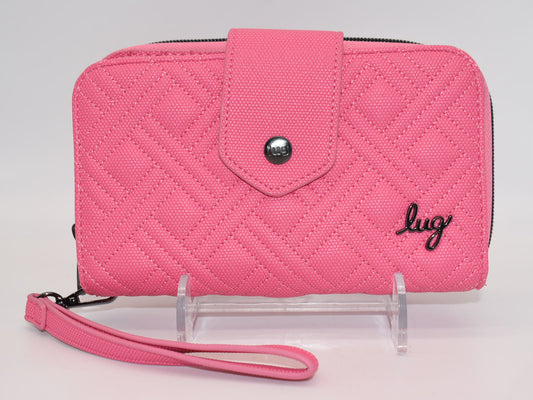Lug Foxtrot Matte Luxe VL RFID Wallet in Pink Tourmaline