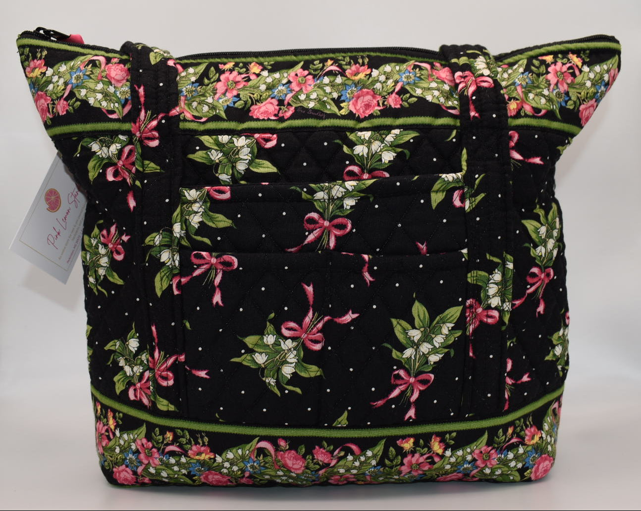 Vera Bradley Villager Tote Bag in "New Hope-1999" Pattern