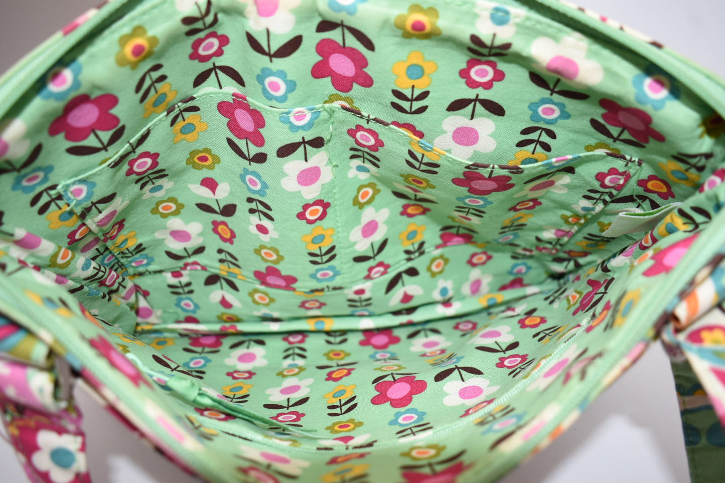 Vera Bradley Slim Crossbody Bag in "Tutti Frutti" Pattern