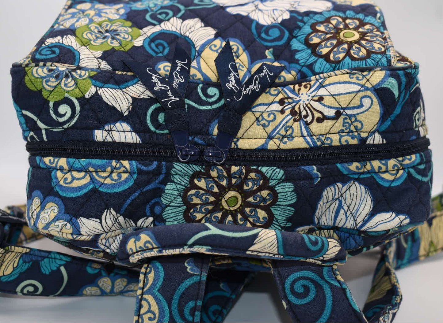 Vera Bradley Large Ultimate Backpack in "Mod Floral Blue" Pattern