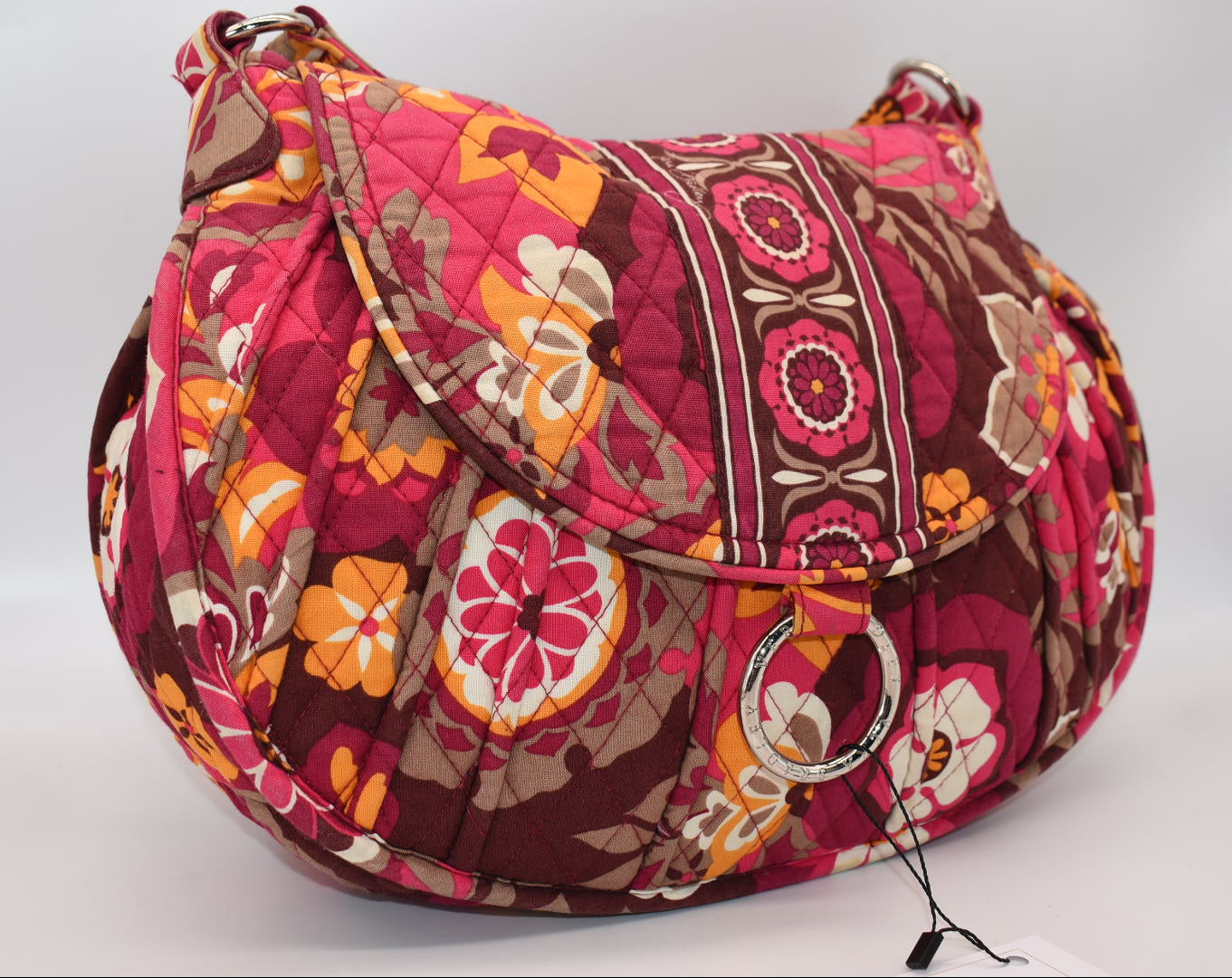 Vera Bradley Saddle Up Crossbody Bag in "Carnaby" Pattern