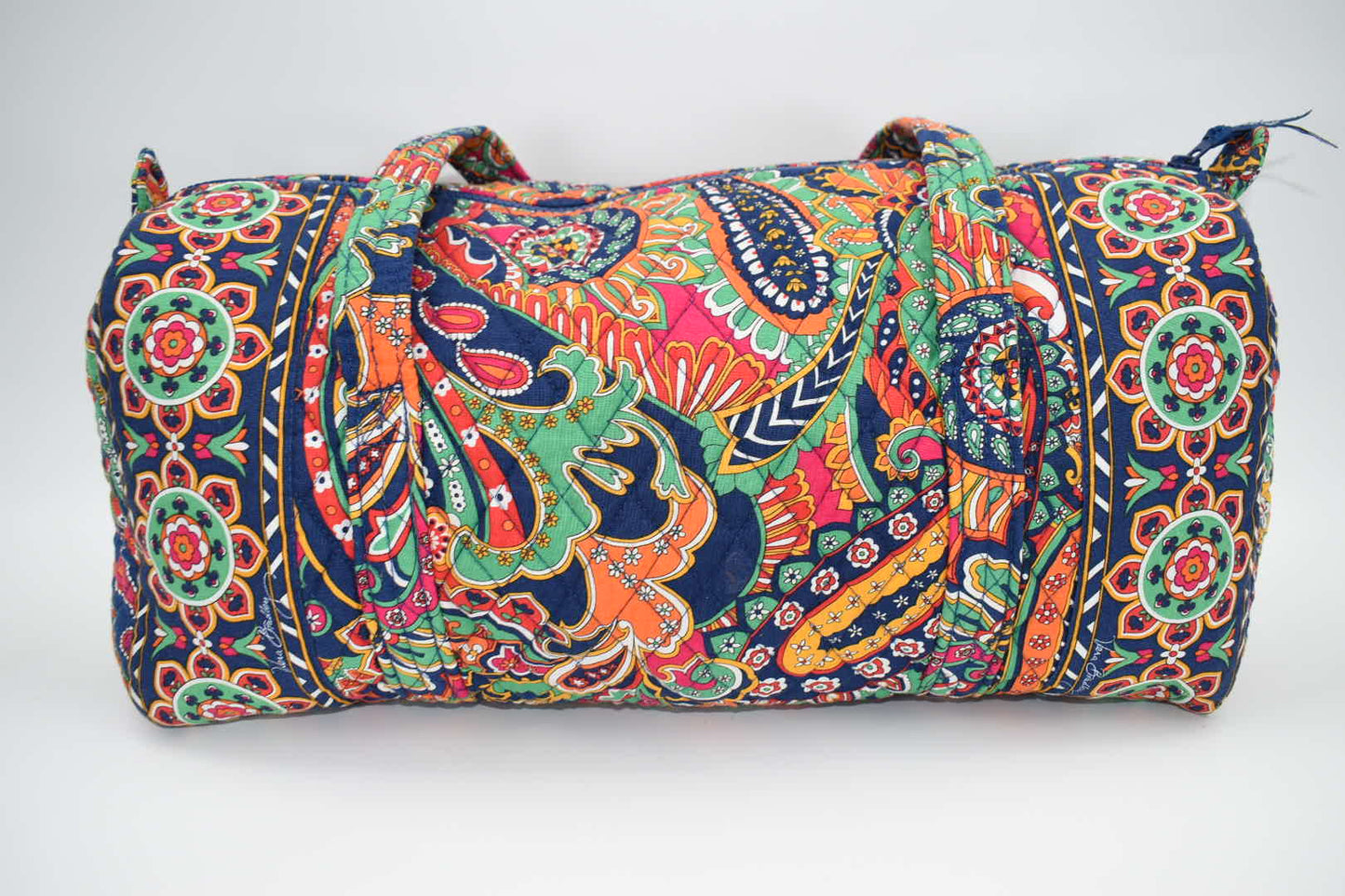 Vera Bradley Small Duffel Bag in Venetian Paisley Pattern