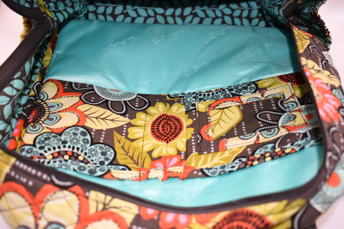 Vera Bradley Campus Backpack in "Flower Shower" Pattern