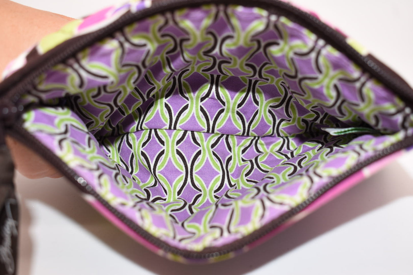 Vera Bradley Belt Bag in "Purple Punch" Pattern