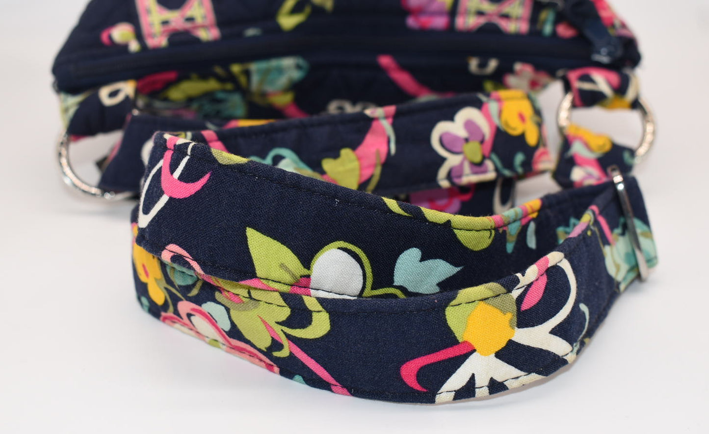 Vera Bradley Hipster Crossbody Bag in "Ribbons" Pattern