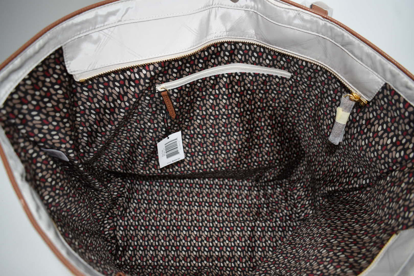 Vera Bradley Large Ella Tote Bag in "Sand" Pattern