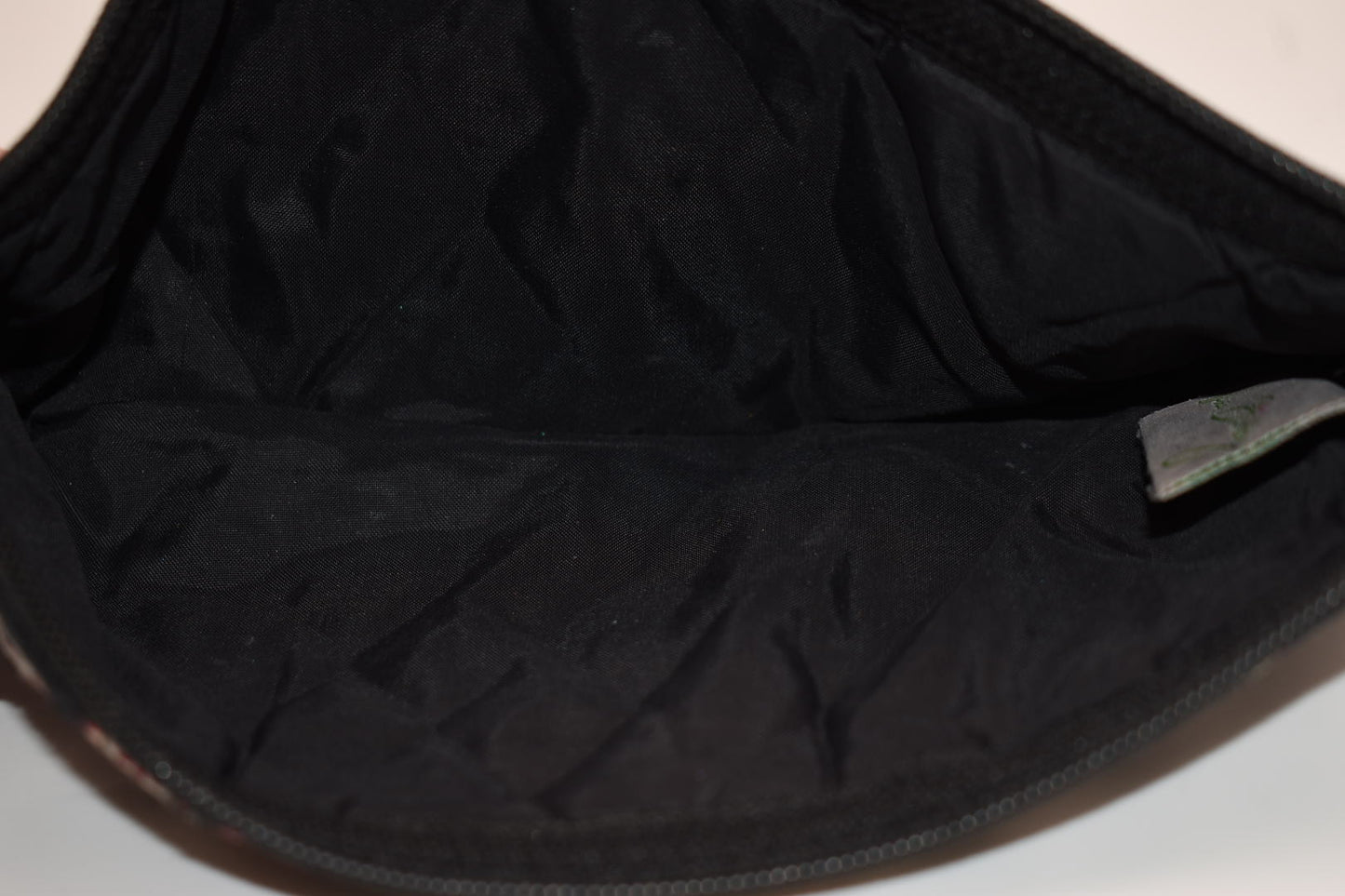 Vera Bradley Brush & Pencil Cosmetic Zip Pouch in "Classic Black" Pattern