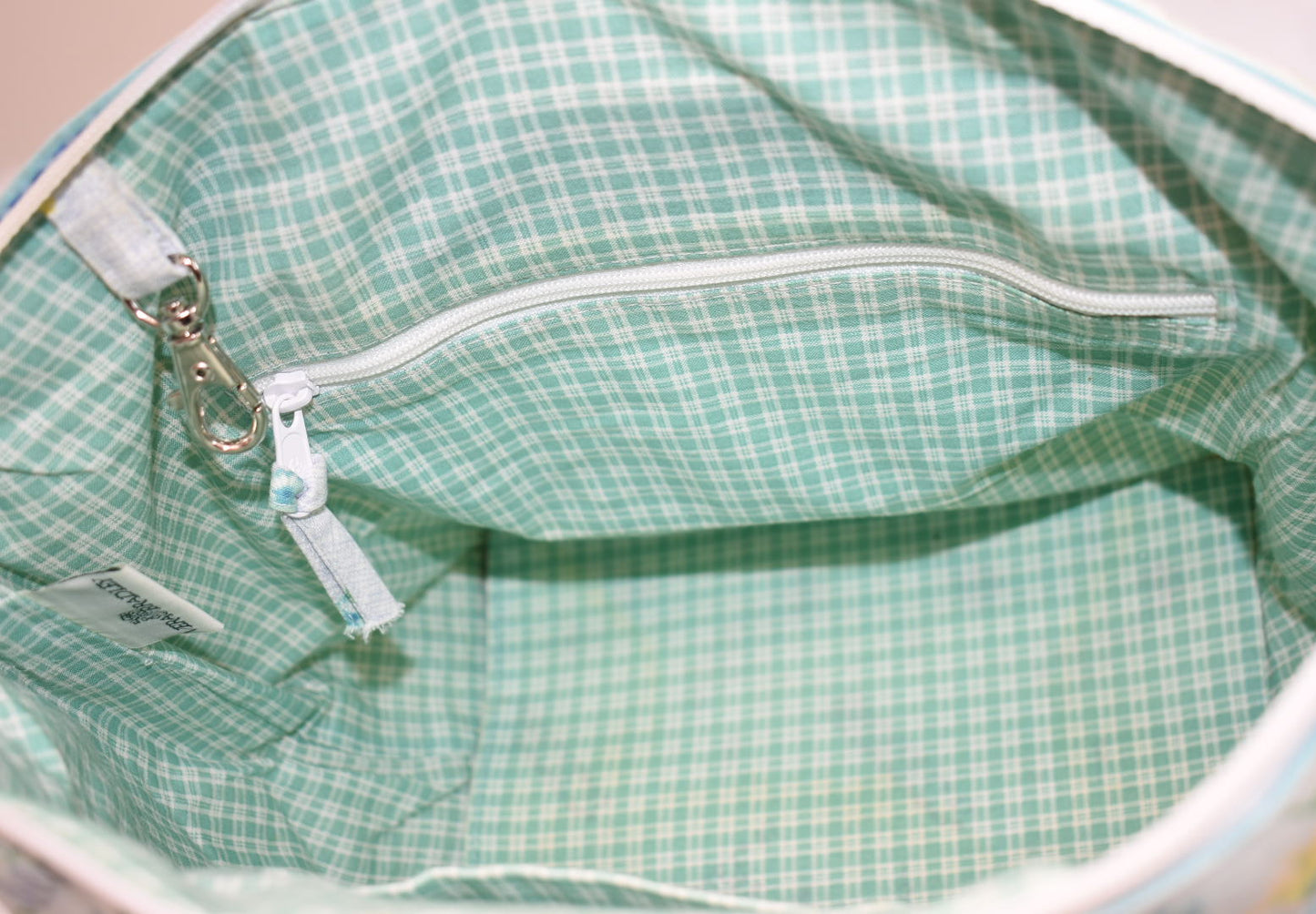 Vera Bradley Zip Top Satchel Bag in "Watercolor" Pattern