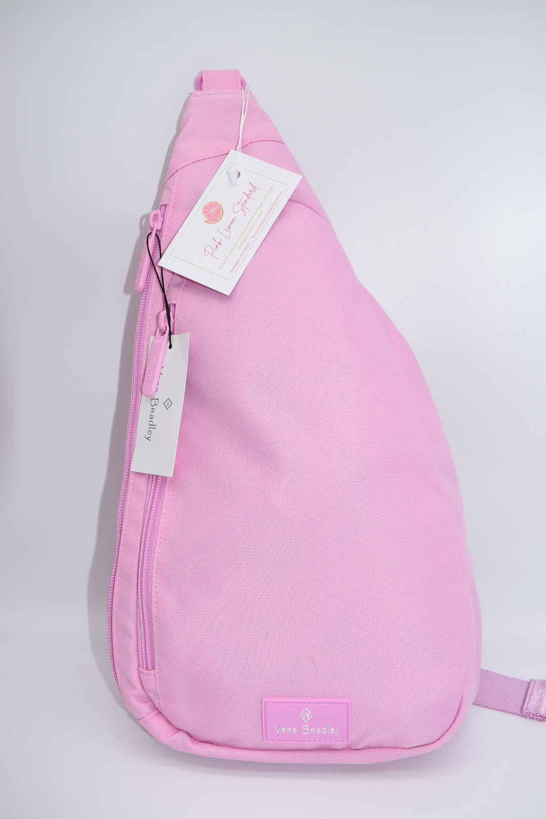 Vera Bradley Lighten Up Sling Backpack in Summer Pink