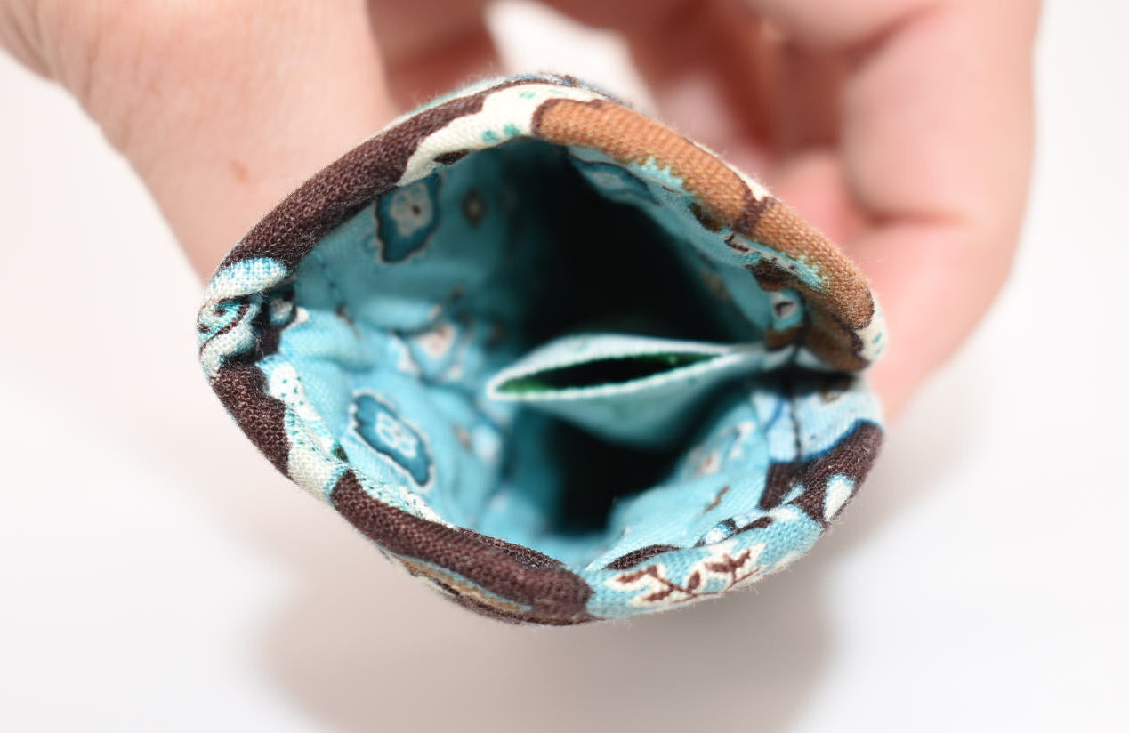 Vera Bradley Soft Slip-in Eyeglass Case in "Java Blue" Pattern