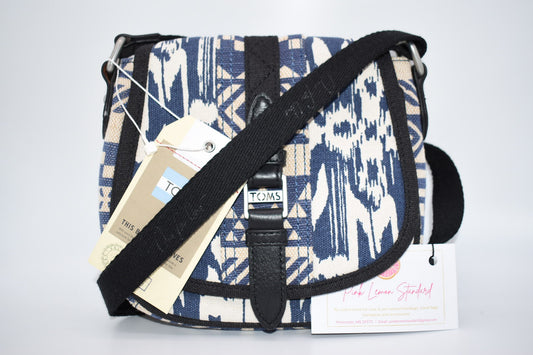 TOMS Indigo Traveler Ikat Crossbody Bag