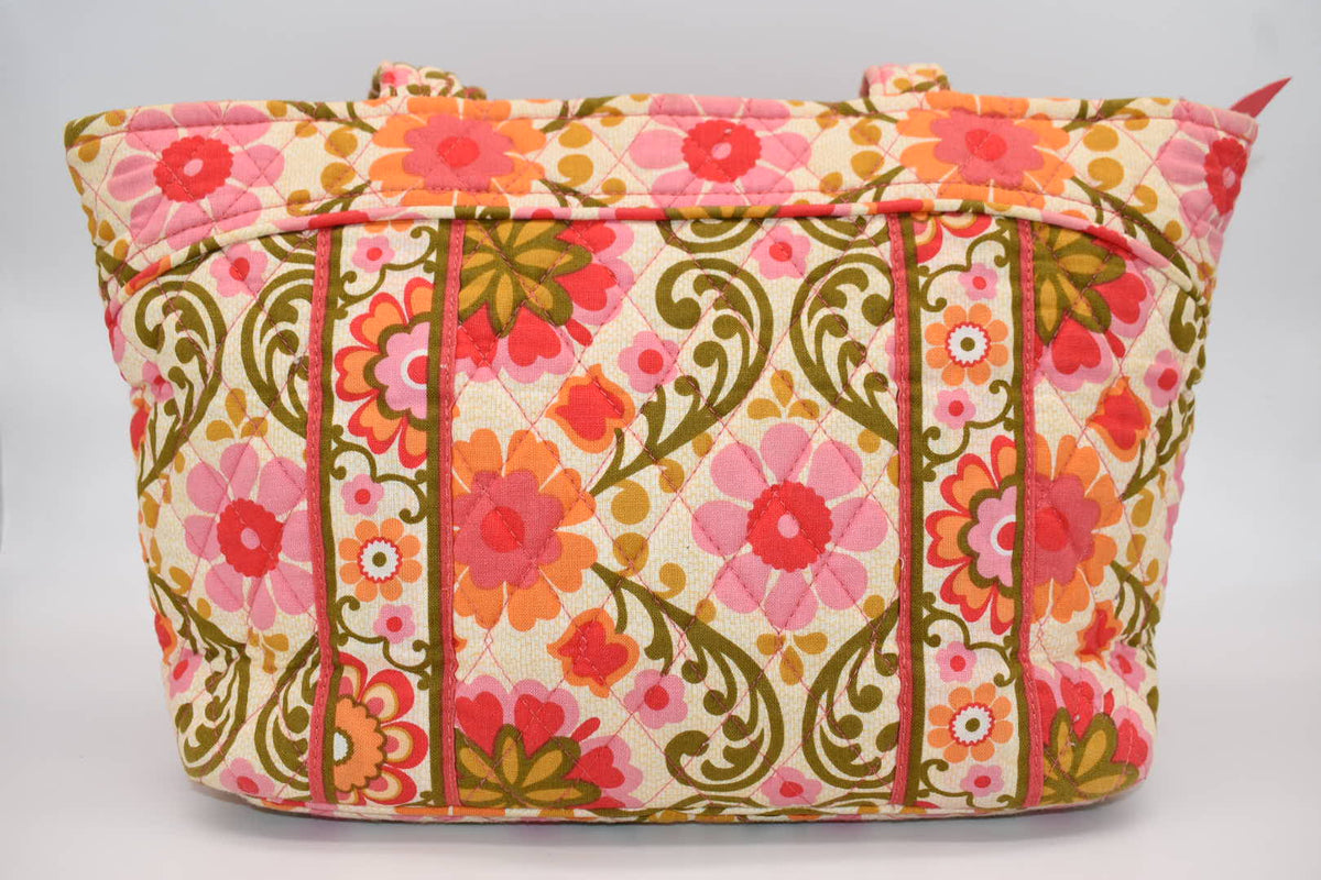 Vera Bradley Mandy Shoulder Tote Bag in "Folkloric" Pattern