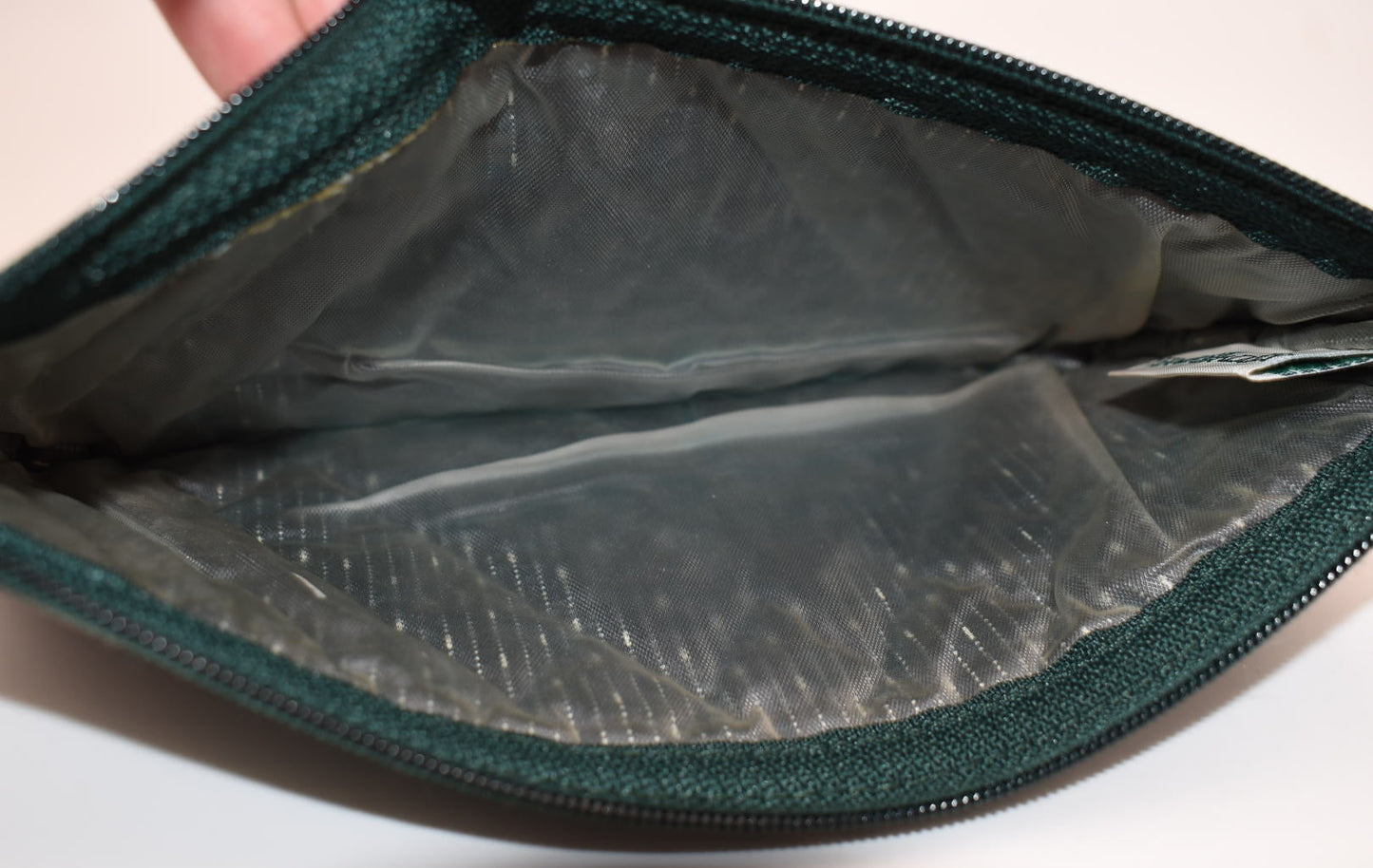 Vera Bradley Brush & Pencil Case in "Classic Green-1998" Pattern