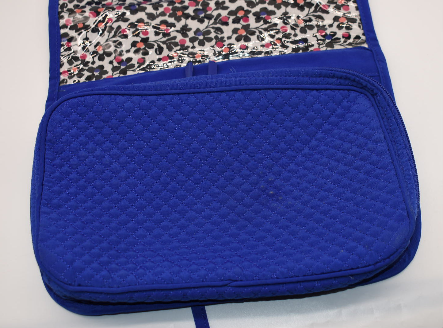 Vera Bradley Iconic Hanging Travel Organizer in Microfiber Royal Blue